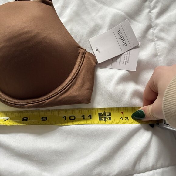 NWT Auden Target Womens Size 34B Bra Brown Lightly Lined Full Coverage - Picture 4 of 7